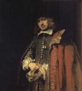 REMBRANDT Harmenszoon van Rijn Portrait of Jan Six oil